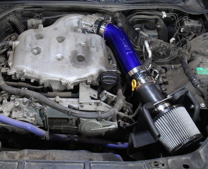 HPS Red Shortram Air Intake + Heat Shield for 2003-2007 Infiniti G35 Coupe 3.5L V6