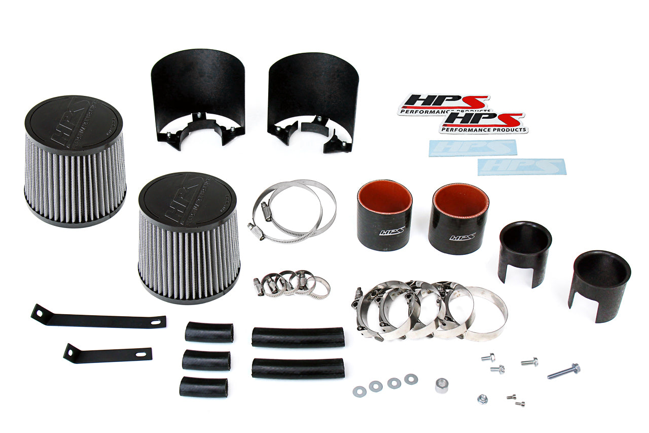 HPS Blue Shortram Air Intake + Heat Shield Nissan for 2009-2020 370Z 3.7L V6