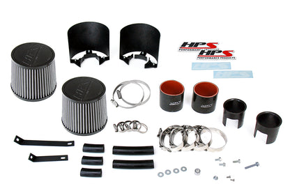 HPS Blue Shortram Air Intake + Heat Shield Nissan for 2009-2020 370Z 3.7L V6