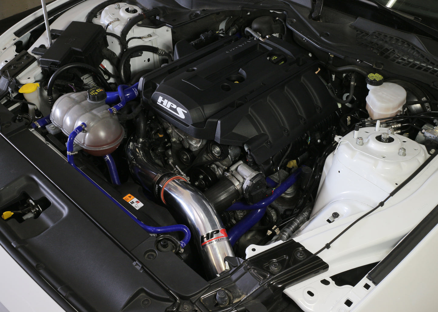 HPS Polish Cold Air Intake for 2015-2020 Ford Mustang Ecoboost 2.3L Turbo