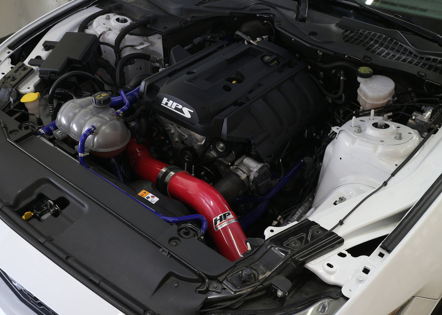 HPS Red Cold Air Intake for 2015-2020 Ford Mustang Ecoboost 2.3L Turbo