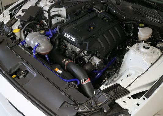 HPS Black Cold Air Intake for 2015-2020 Ford Mustang Ecoboost 2.3L Turbo