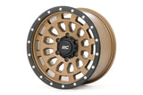 Rough Country 87 Series Wheel | Simulated Beadlock | Bronze/Black | 17x8.5 | 6x5.5 | +0mm | 1999-2006 |  87170912