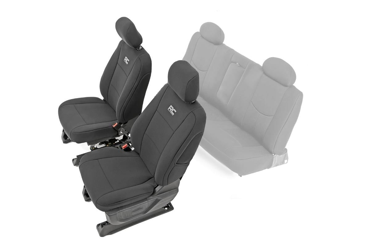 Seat Covers | FR 40/20/40 | Chevrolet Silverado/GMC Sierra 1500 | 2014-2018 | Rough Country | 91024