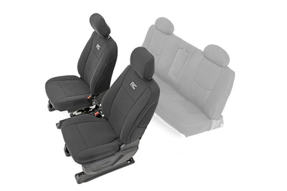 Seat Covers | FR 40/20/40 | Chevrolet Silverado/GMC Sierra 1500 | 2014-2018 | Rough Country | 91024
