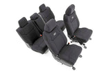 Seat Covers | FR w/ Console Cover and Rear | Toyota Tundra | 2014-2021 | Rough Country | 91027A