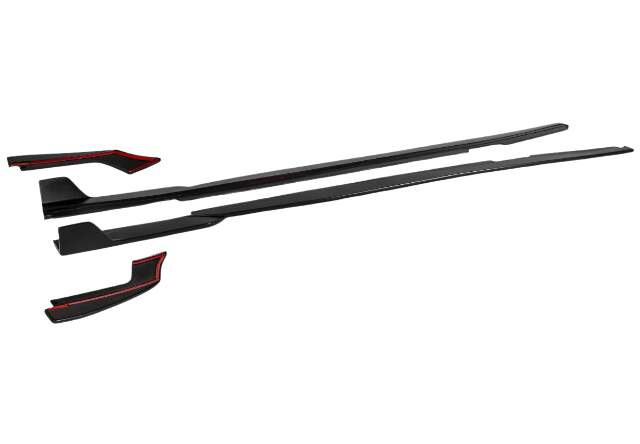 2016-2018 Chevrolet Camaro SS - Street Scene 4-PC Side Skirt Set [Unpainted] - 950-70234