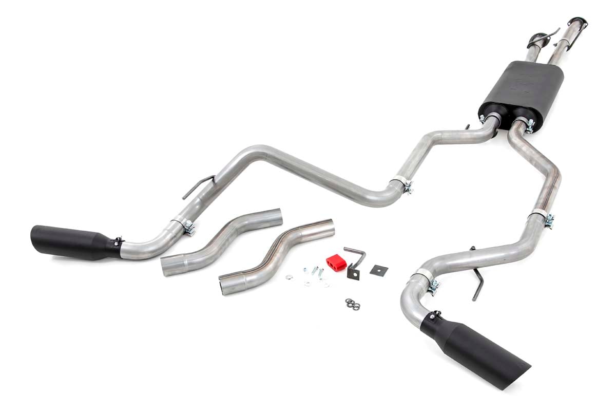 Performance Cat-Back Exhaust | 4.6L/5.7L | Toyota Tundra | 2009-2021 | Rough Country | 96012