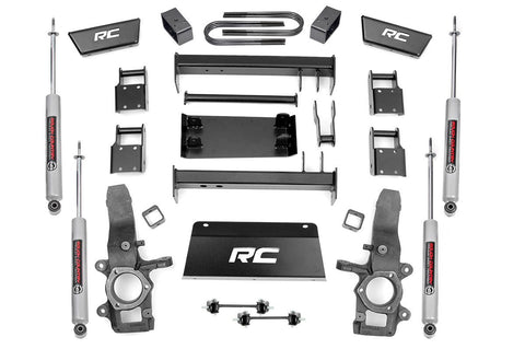 4 Inch Lift Kit | Ford F-150 4WD | 1997-2003 | Rough Country | 477.2