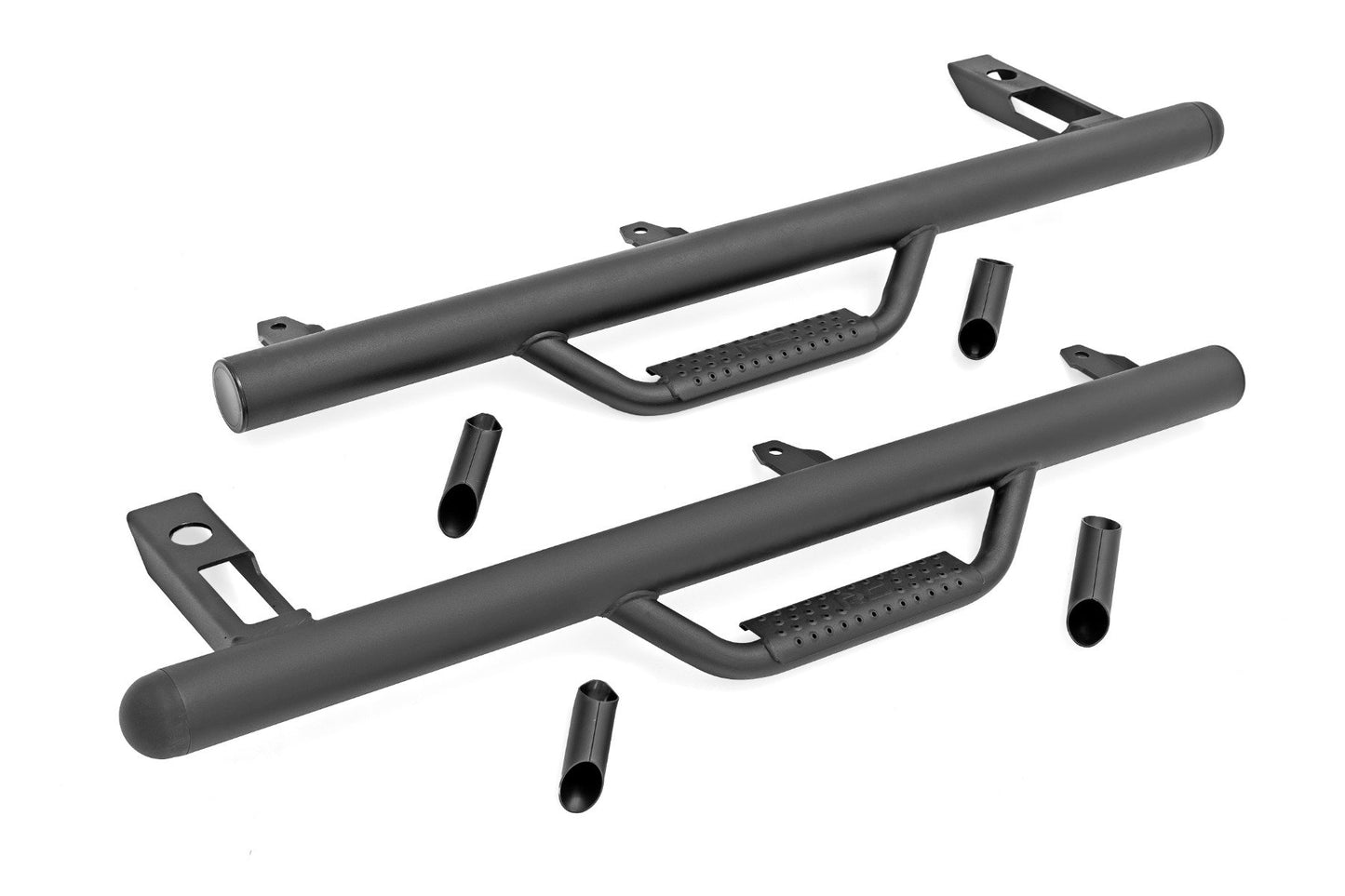 Nerf Steps | Full Length | Jeep Wrangler TJ 4WD | 1997-2006 | Rough Country | RCJ9746A