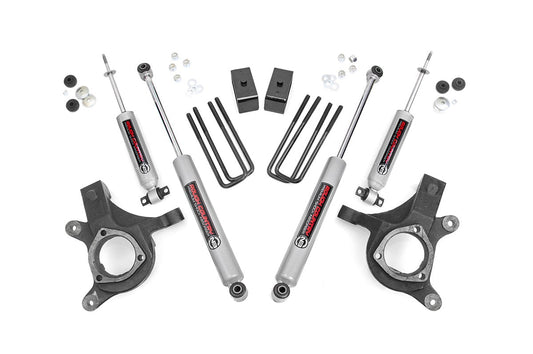 3 Inch Lift Kit | Chevy Silverado & GMC Sierra 1500 2WD | 1999-2006 | Rough Country | 232N2