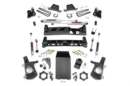 4 Inch Lift Kit | Chevy Silverado & GMC Sierra 1500 4WD | 1999-2006 | Rough Country | 25830