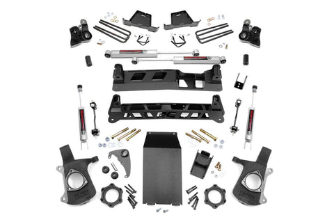 4 Inch Lift Kit | Chevy Silverado & GMC Sierra 1500 4WD | 1999-2006 | Rough Country | 25830
