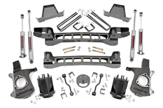 6" Lift Kit | Chevy Silverado & GMC Sierra 1500 2WD | 1999-2006 | Rough Country | 23420