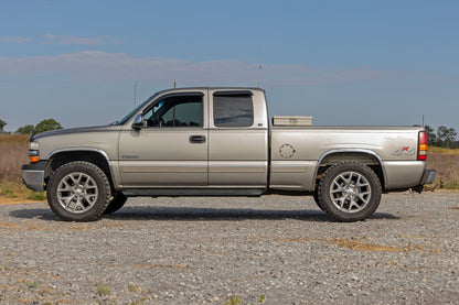 HD2 Running Boards | Ext Cab | Chevy/GMC 1500/2500HD | 1996-2006 | Rough Country | SRB990677A
