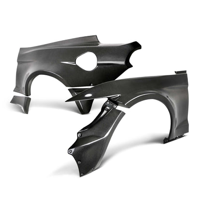 2015-2017 Ford Mustang Type-JTP JTP Fender Flares (10-PCE SET) - Anderson Composites - AC-15MUWBC