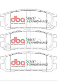 1990-1999 Subaru Legacy & More | DBA SP Street Series Brake Pads [Rear] | DB1186SP
