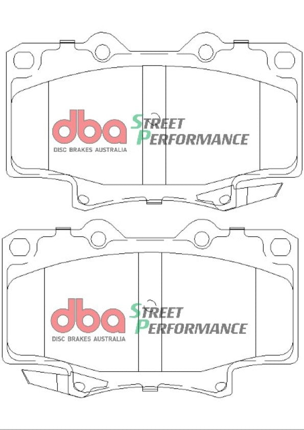 1990-1997 Toyota Land Cruiser | DBA SP Street Series Brake Pads [Front] | DB1199SP