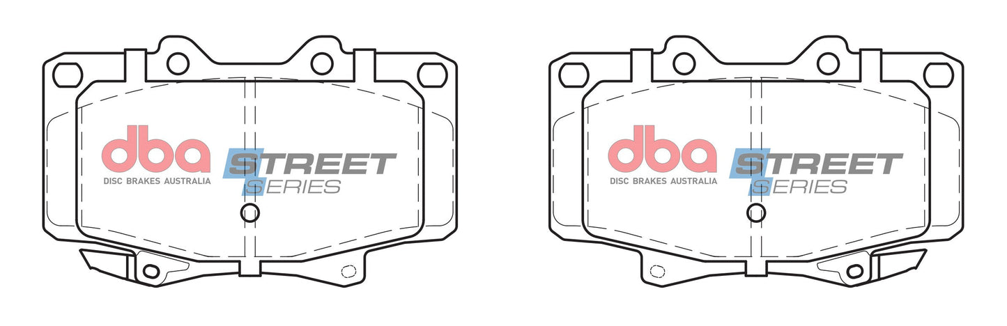 1990-1997 Toyota Land Cruiser | DBA SS Street Series Brake Pads [Front] | DB1199SS