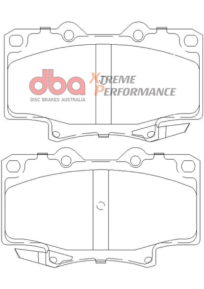 1990-1997 Toyota Land Cruiser | DBA XP Street Series Brake Pads [Front] | DB1199XP