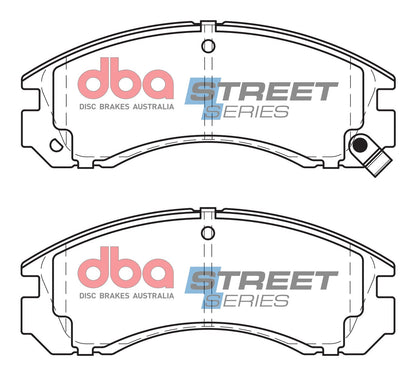 1998-2004 Mitsubishi Montero Sport & More | DBA SS Street Series Brake Pads [Front] | DB1223SS