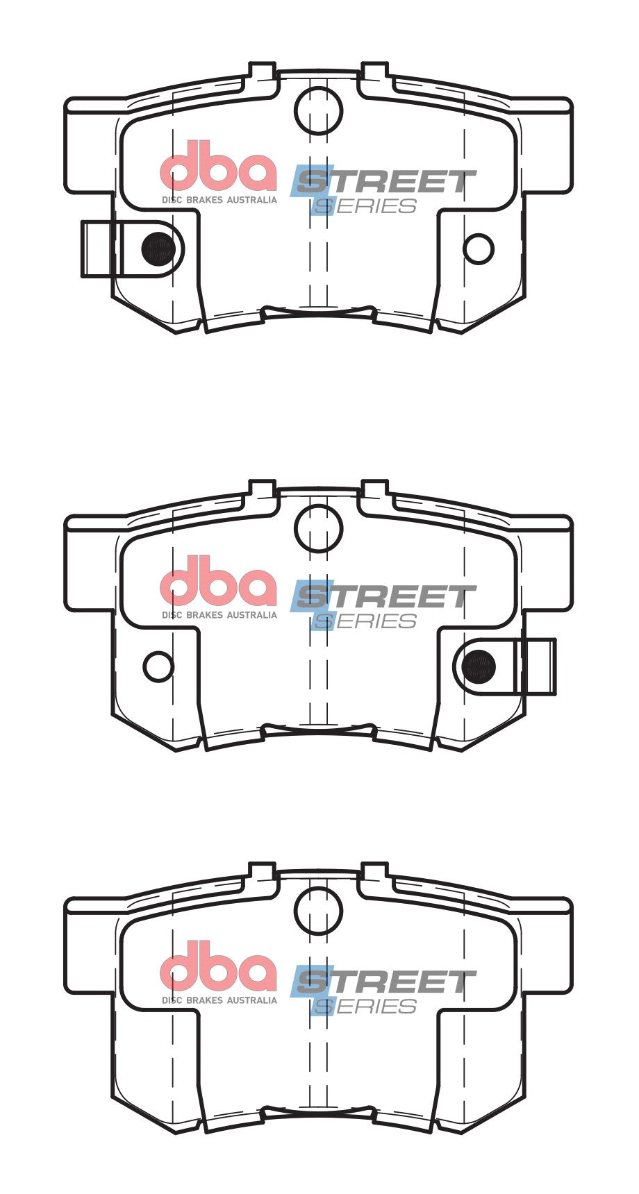 1999-2006 Acura TL & More | DBA SS Street Series Brake Pads [Rear] | DB1230SS