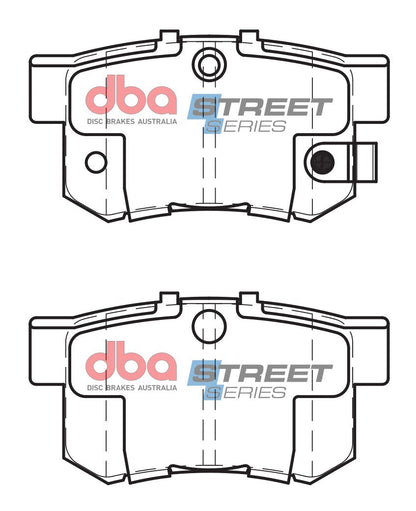 2000-2009 Honda S2000 & More | DBA SS Street Series Brake Pads [Rear] | DB1265SS