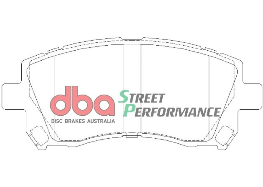1997-2002 Subaru Legacy & More | DBA SP Street Series Brake Pads [Front] | DB1342SP