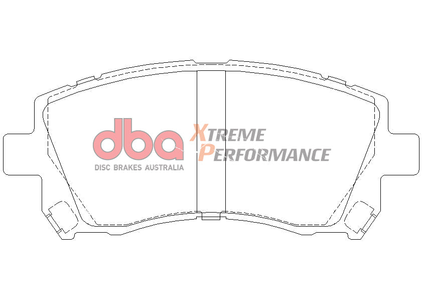 1997-2002 Subaru Legacy & More | DBA XP Street Series Brake Pads [Front] | DB1342XP