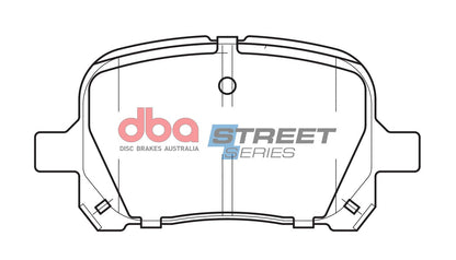 1998-2004 Toyota Avalon & More | DBA SS Street Series Brake Pads [Front] | DB1345SS