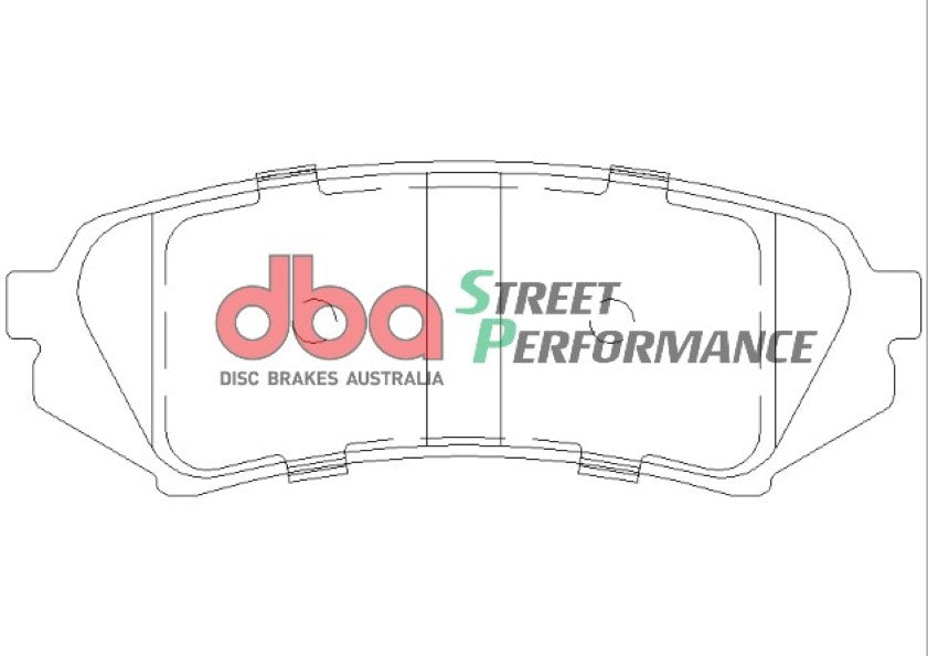 1998-2007 Toyota Land Cruiser & More | DBA SP Street Series Brake Pads [Rear] | DB1383SP