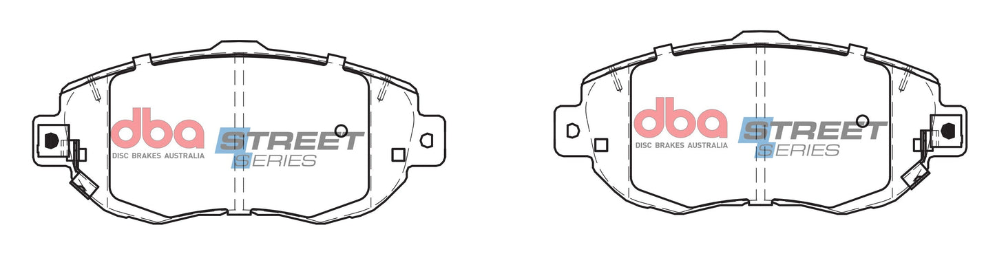 2002-2010 Lexus SC430 & More | DBA SS Street Series Brake Pads [Front] | DB1395SS