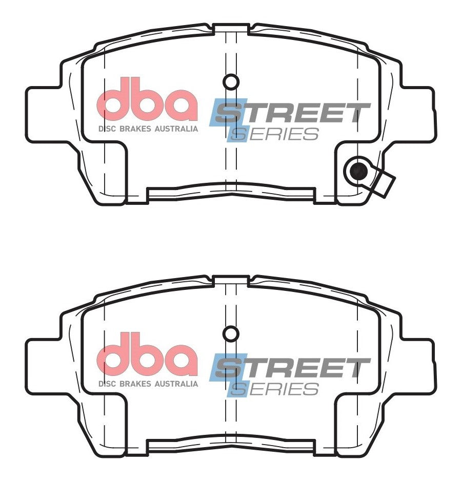 2001-2008 Toyota Prius & More | DBA SS Street Series Brake Pads [Front] | DB1422SS
