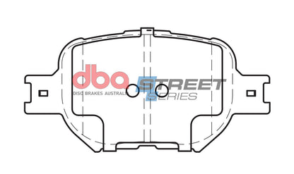 2000-2005 Toyota Celica & More | DBA SS Street Series Brake Pads [Front] | DB1431SS