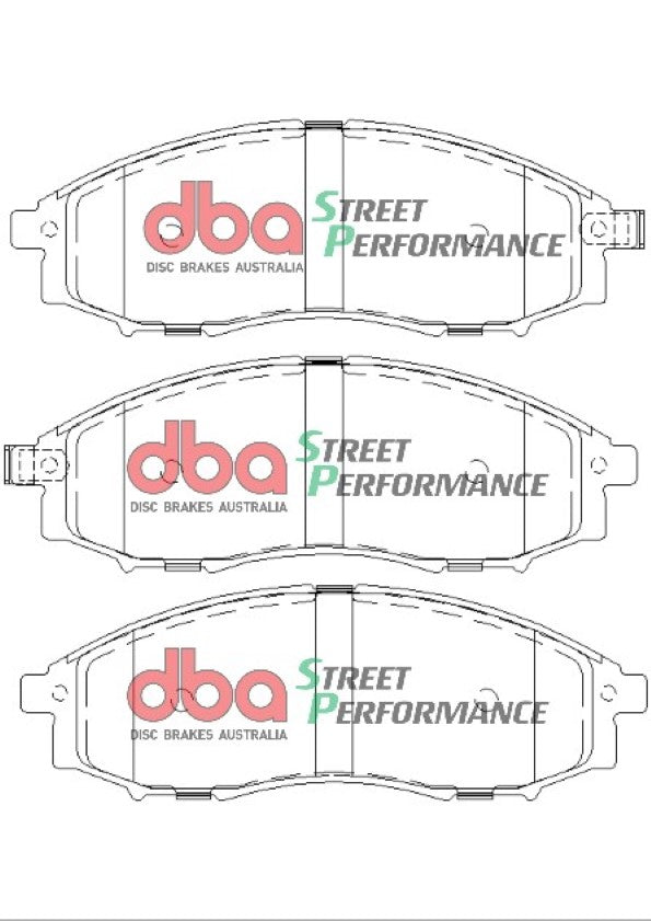 2000-2004 Nissan Xterra & More | DBA SP Street Series Brake Pads [Front] | DB1439SP