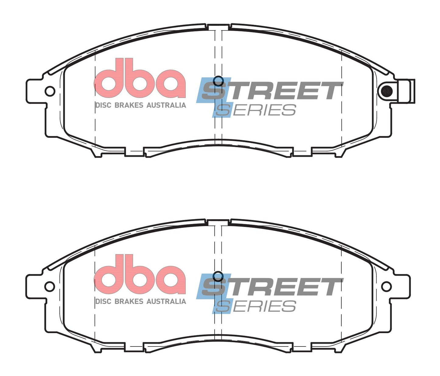 2000-2004 Nissan Xterra & More | DBA SS Street Series Brake Pads [Front] | DB1439SS