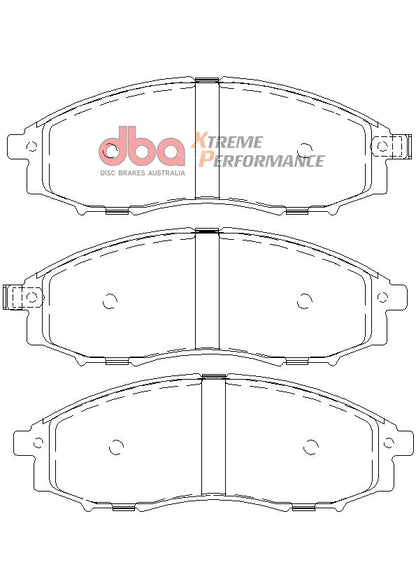 2000-2004 Nissan Xterra & More | DBA XP Street Series Brake Pads [Front] | DB1439XP
