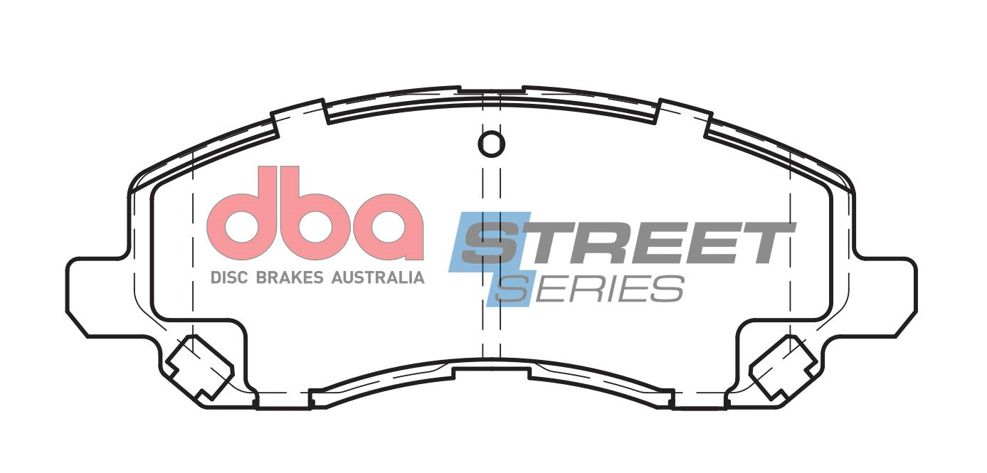 2000-2012 Mitsubishi Galant & More | DBA SS Street Series Brake Pads [Front] | DB1441SS