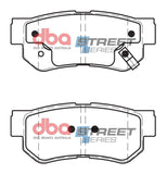 2001-2010 Kia Optima & More | DBA SS Street Series Brake Pads [Rear] | DB1451SS