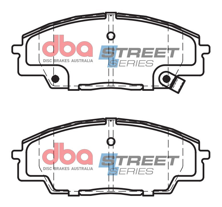2000-2009 Honda S2000 & More | DBA SS Street Series Brake Pads [Front] | DB1452SS