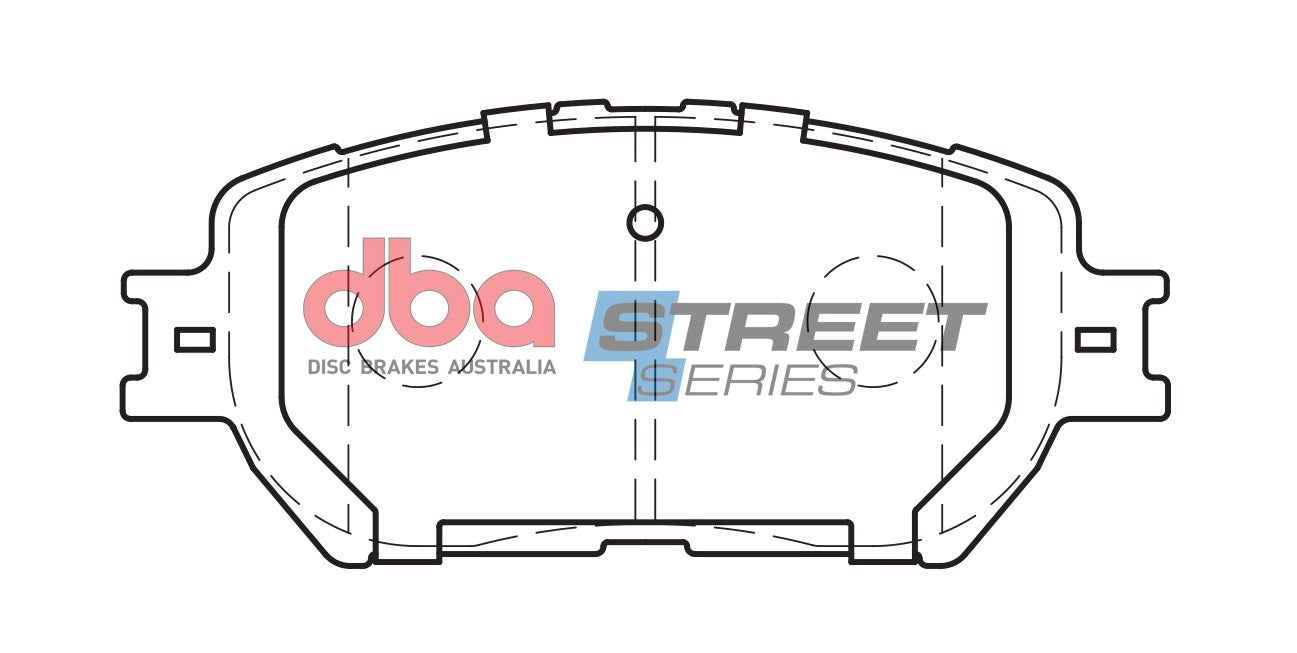 2002-2006 Toyota Camry & More | DBA SS Street Series Brake Pads [Front] | DB1462SS