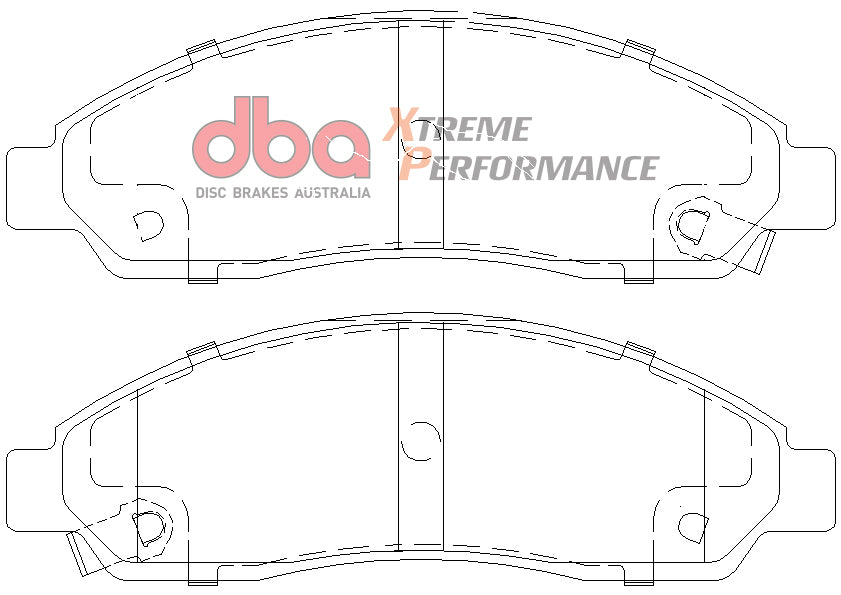 2004-2008 Chevrolet Colorado & More | DBA XP Street Series Brake Pads [Front] | DB1468XP