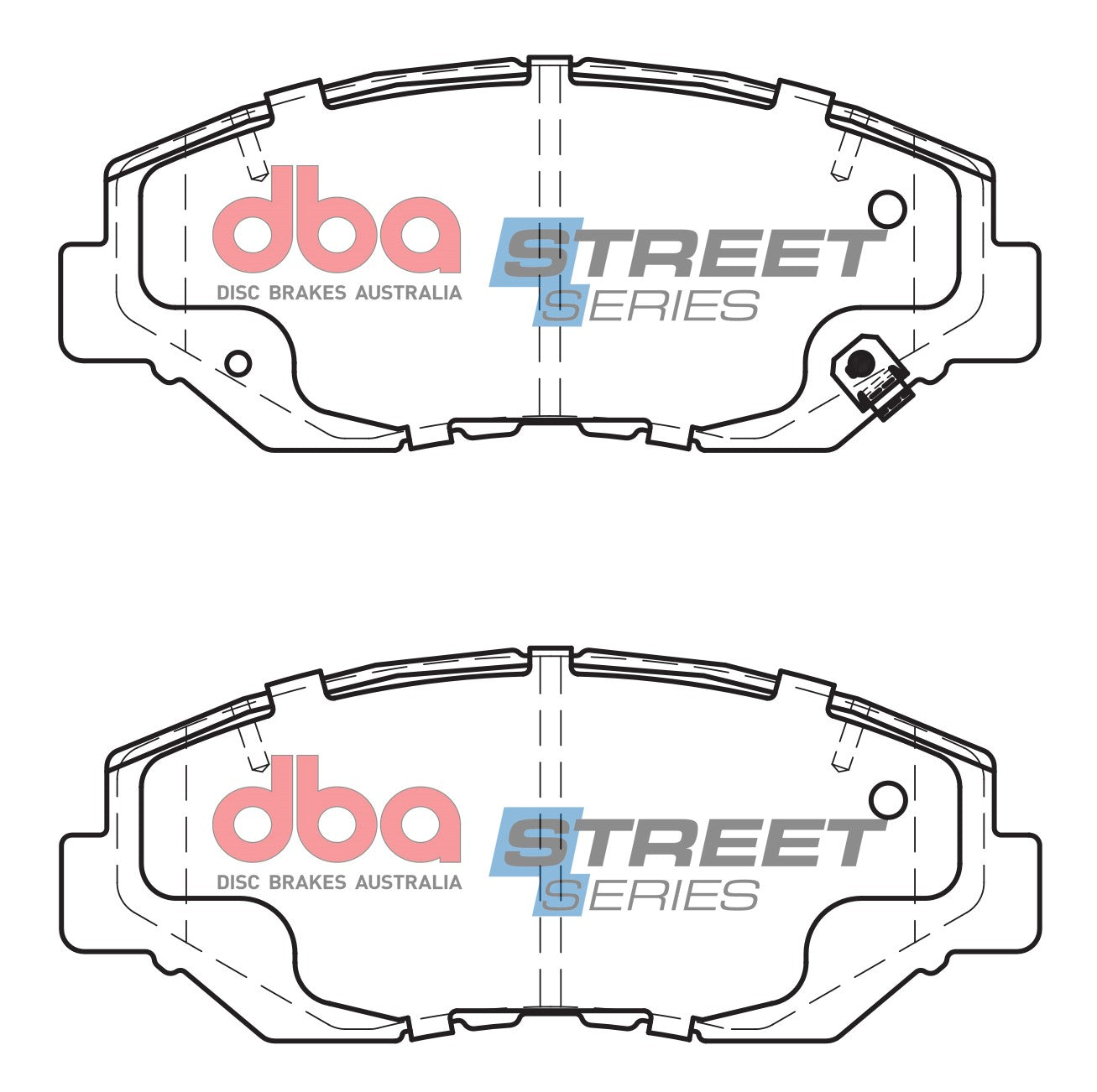 2003-2012 Honda Accord & More | DBA SS Street Series Brake Pads [Front] | DB1481SS