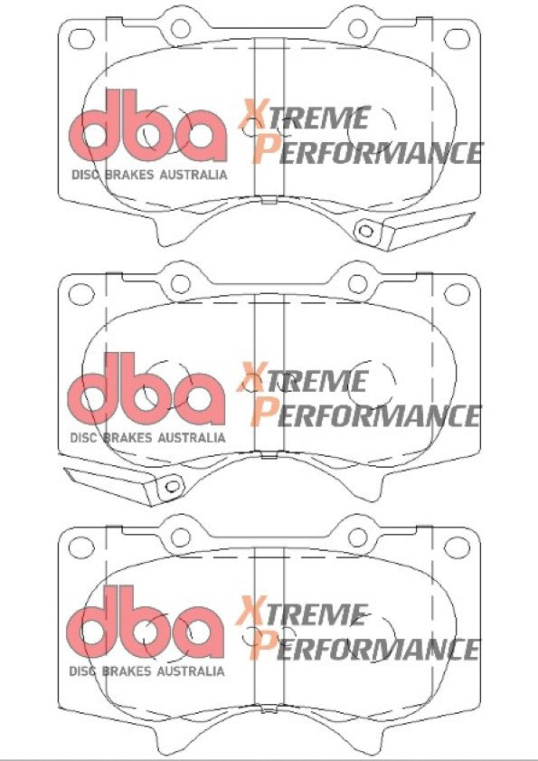 2003-2010 Toyota 4Runner & More | DBA XP Street Series Brake Pads [Front] | DB1482XP
