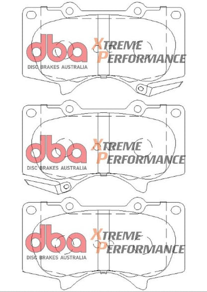 2003-2010 Toyota 4Runner & More | DBA XP Street Series Brake Pads [Front] | DB1482XP