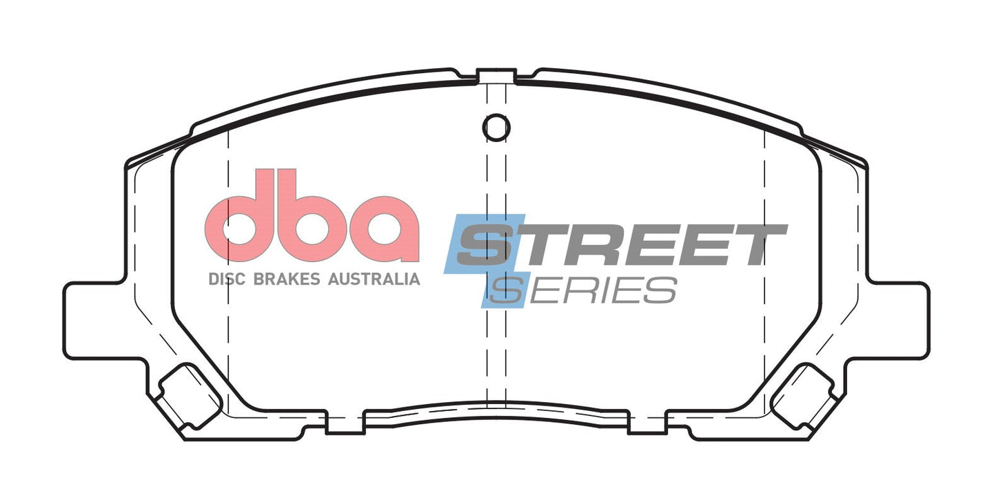 2001-2007 Toyota Highlander | DBA SS Street Series Brake Pads [Front] | DB1488SS