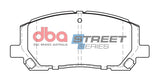 2001-2007 Toyota Highlander | DBA SS Street Series Brake Pads [Front] | DB1488SS