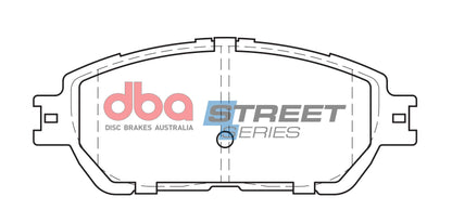 2005-2011 Toyota Tacoma & More | DBA SS Street Series Brake Pads [Front] | DB1490SS