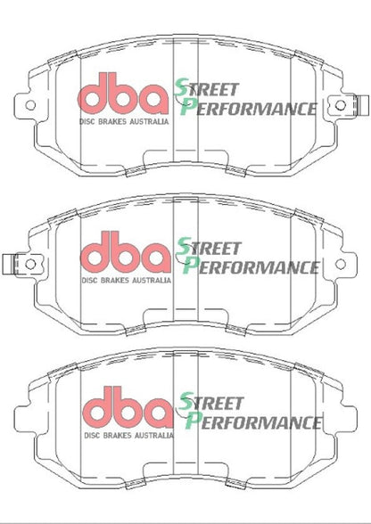 2003-2013 Subaru Forester & More | DBA SP Street Series Brake Pads [Front] | DB1491SP