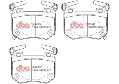 2020-2023 Kia Stinger | DBA XP Street Series Brake Pads [Rear] | DB15004XP